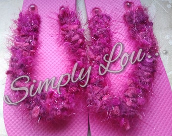 Crochet Flip Flops - READY TO SHIP