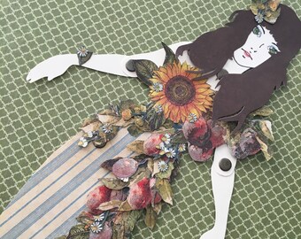 Mermaid Paper Doll 142 - Sirene de Provence