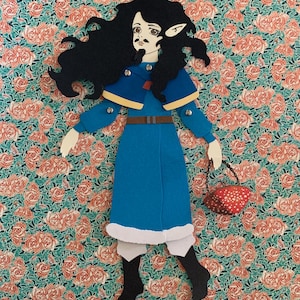 Bebe Paper Doll - Elf Senshi - Delicious In Dungeon