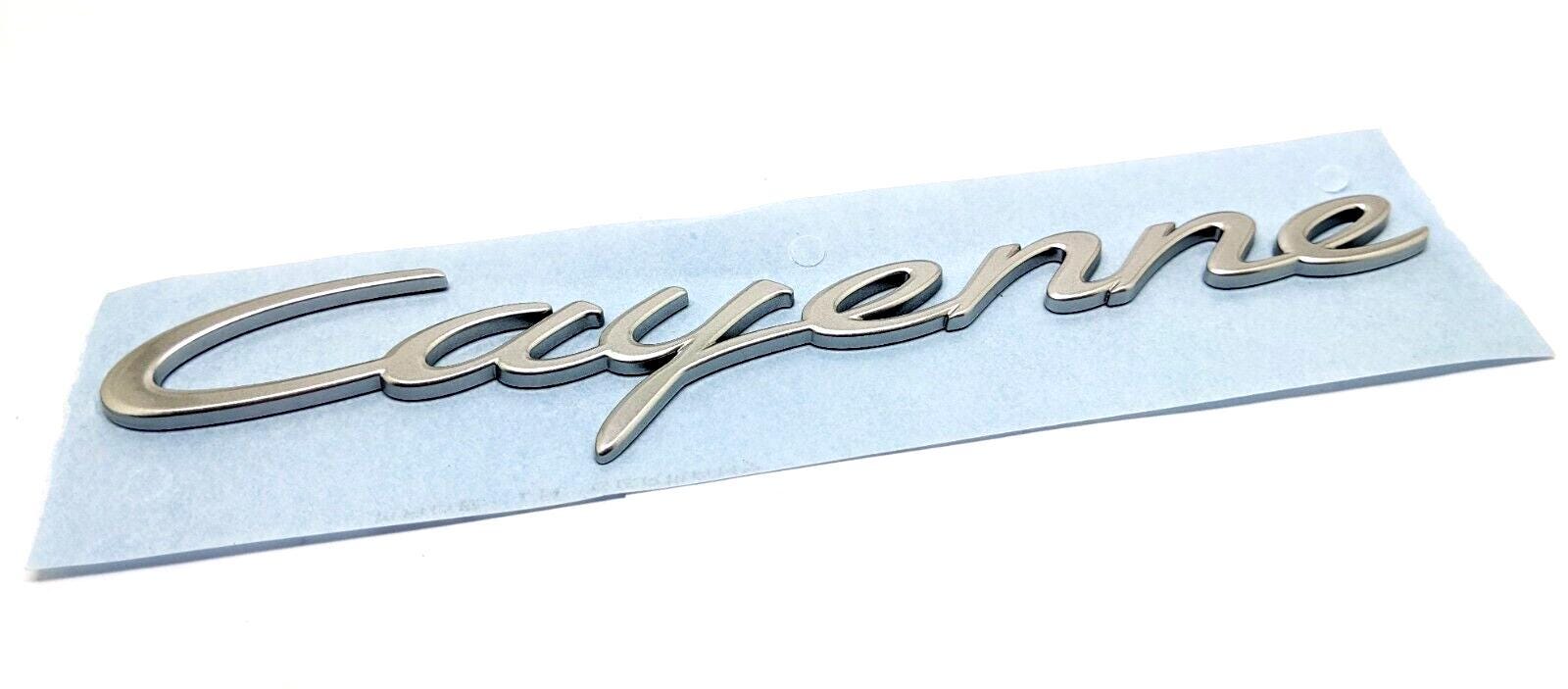 Cayenne Lettering Rear Tailgate Script Emblem Badge FOR PORSCHE - Etsy