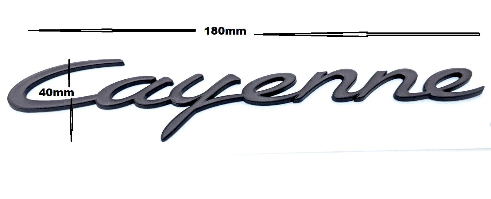 Cayenne Lettering Rear Tailgate Script Emblem Badge FOR PORSCHE - Etsy