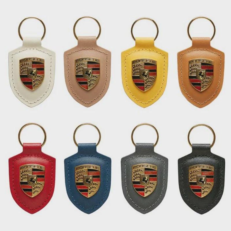 Porsche Grey Keychain - Etsy UK