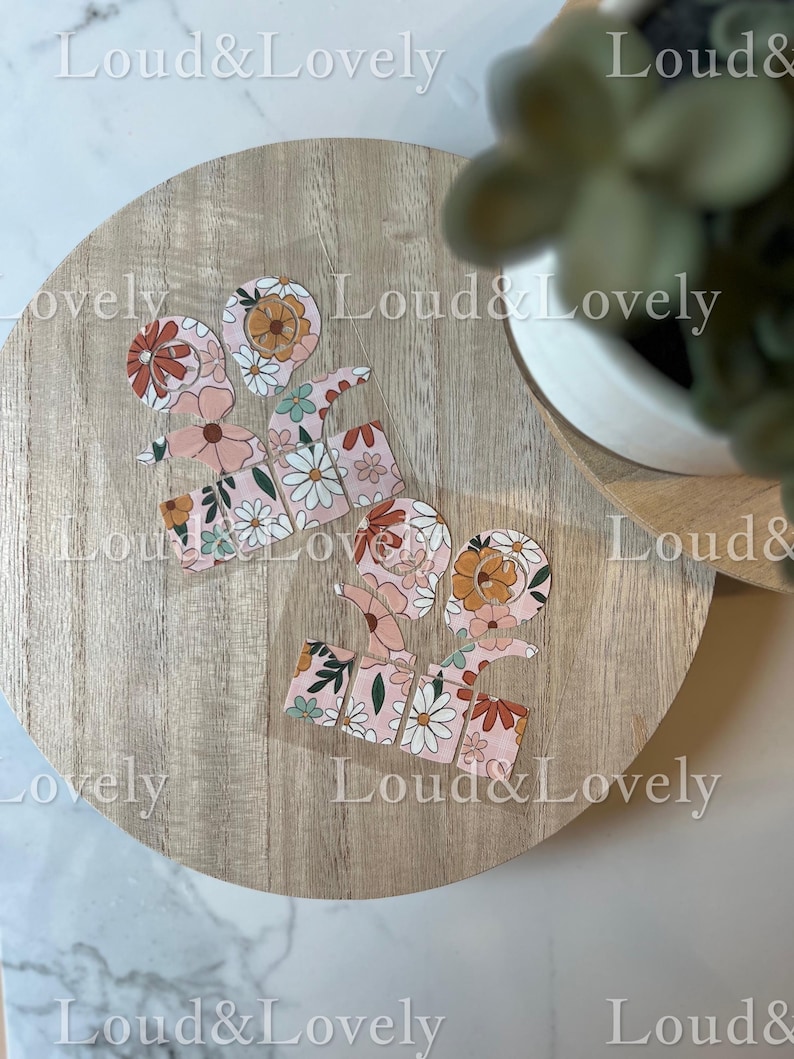 Boho Pink Flowers Cochlear Implant Skins for N7, N8, Kanso2, Rondo3 ...
