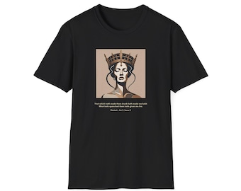 Shakespeare Quote Macbeth t-shirt featuring Lady Macbeth