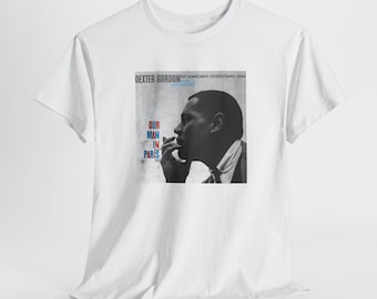 Dexter Gordon T-shirt: Daddy Plays the Horn, Vintage Jazz Tee - Etsy