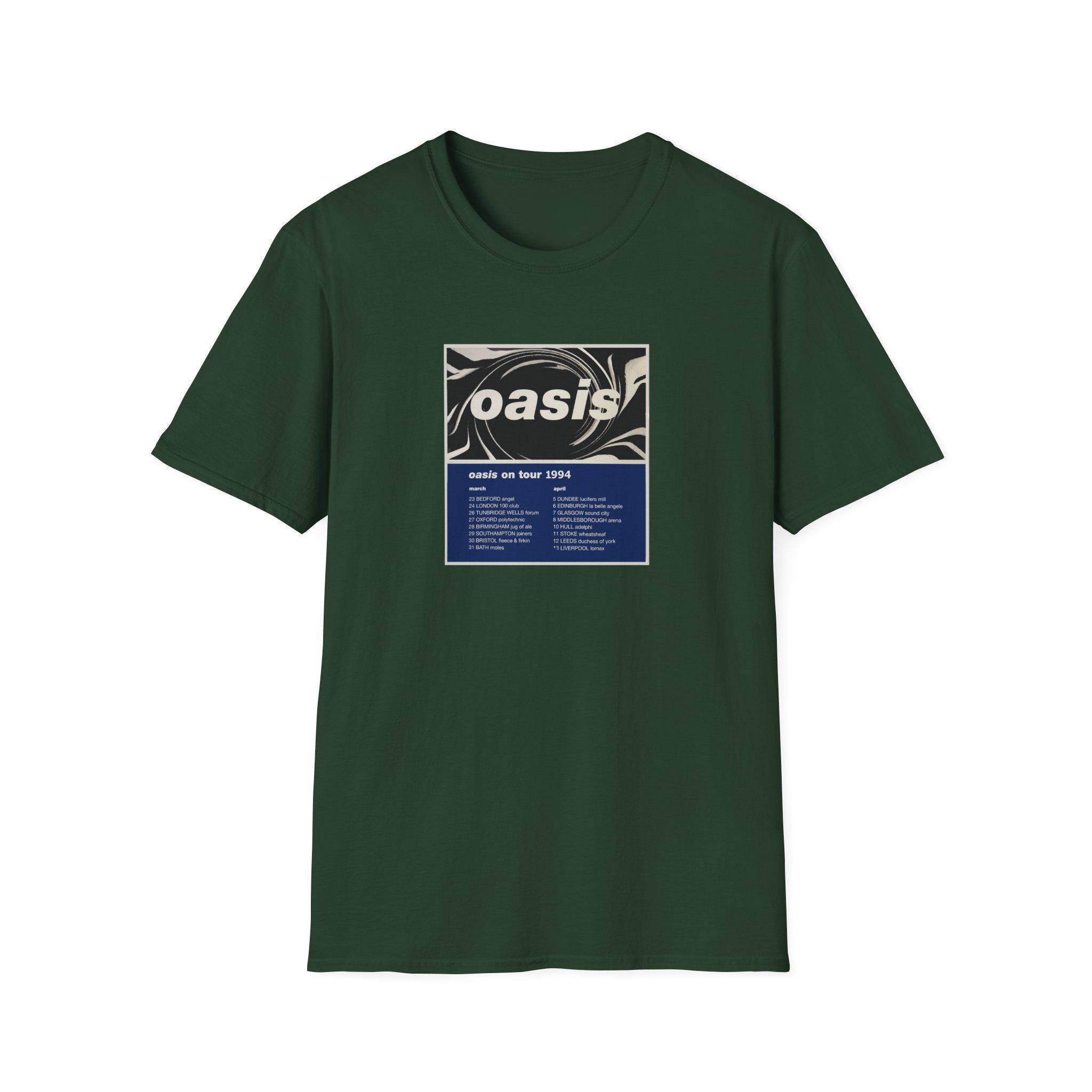 Oasis Tour T Shirt - Etsy Canada