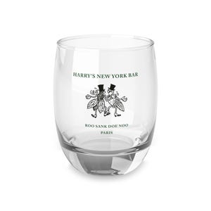 Harry's New York Bar, Paryż - Szklanka do whisky - Idealny prezent dla niego