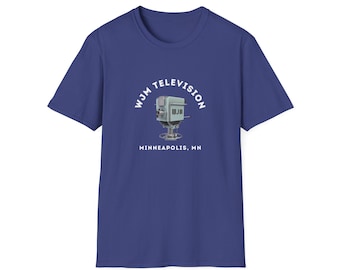 WJM Television T-Shirt: Mary Tyler Moore Show Retro Tee