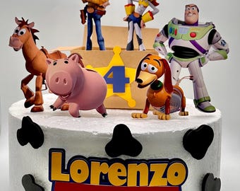 Toy Story Cake Topper - Handmade Party Decor.