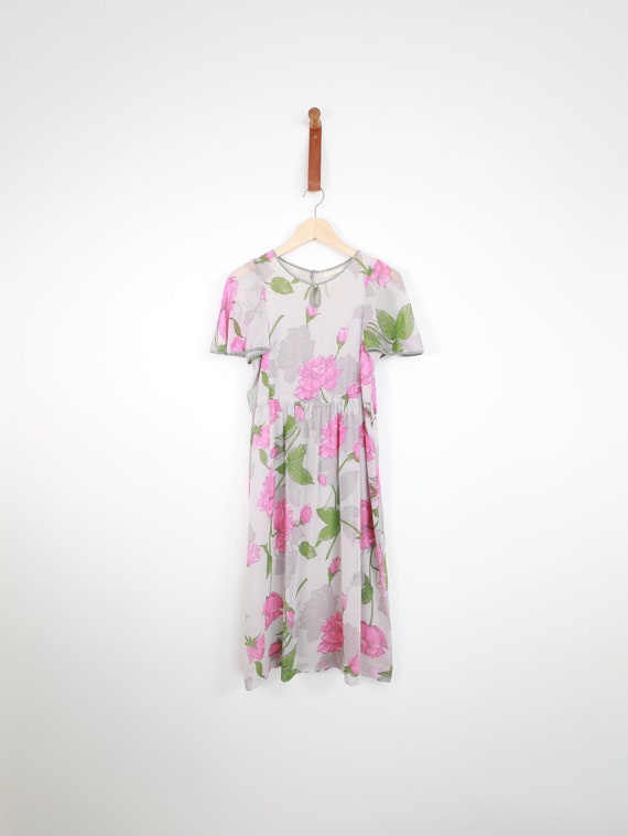 Rose, vintage dress, Japan, small
