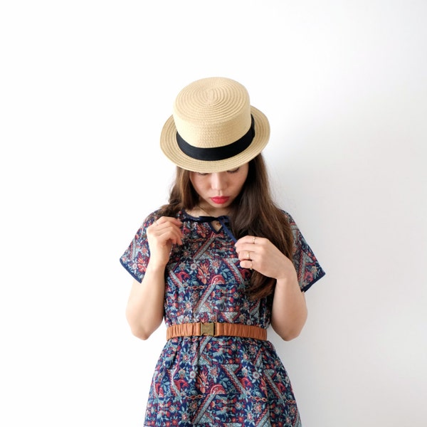 Gazelle dress, vintage, Japan, medium - large