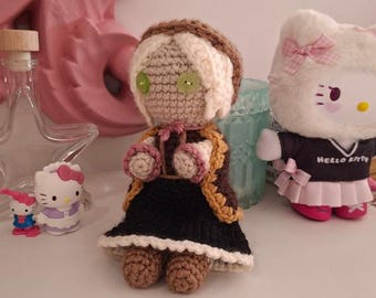 Crochet Pattern - The Doll (Bloodborne)