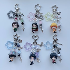 Demon Slayer Figurine Keychains