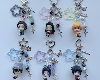 Demon Slayer Figurine Keychains