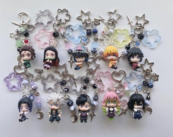 Demon Slayer Figurine Keychains