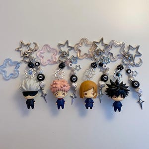 Jujutsu Kaisen Figurine Keychains
