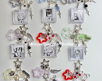 Bungo Stray Dogs Wan Manga Keychains