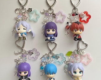 Frieren Figurine Keychains