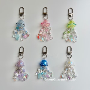 Jellyfish Keychain