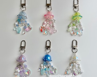 Jellyfish Keychain