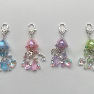 Jellyfish Keychains