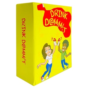 Jogo de cartas para beber adulto Drink Dammit Edição original | Jogo de cartas para beber