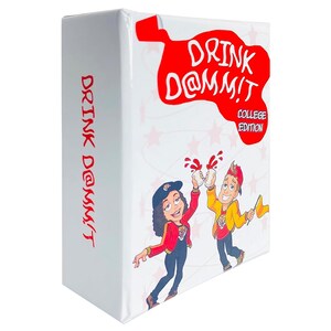 Erwachsenentrinkkartenspiel Drink Dammit College Edition | Kartentrinkspiel