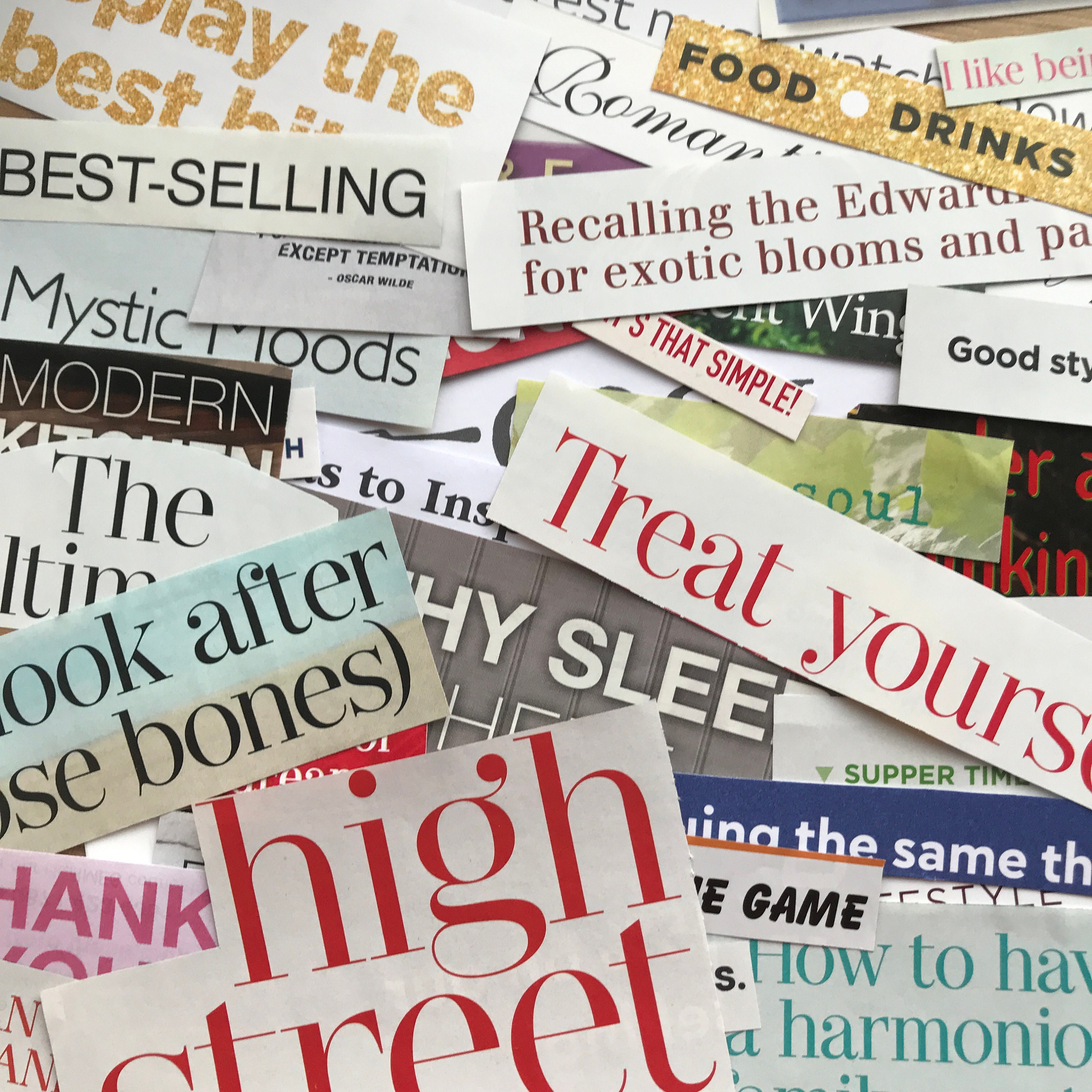 Paper Paper & Party Supplies Paper Ephemera 100 Assorted Paper Cuttings ...