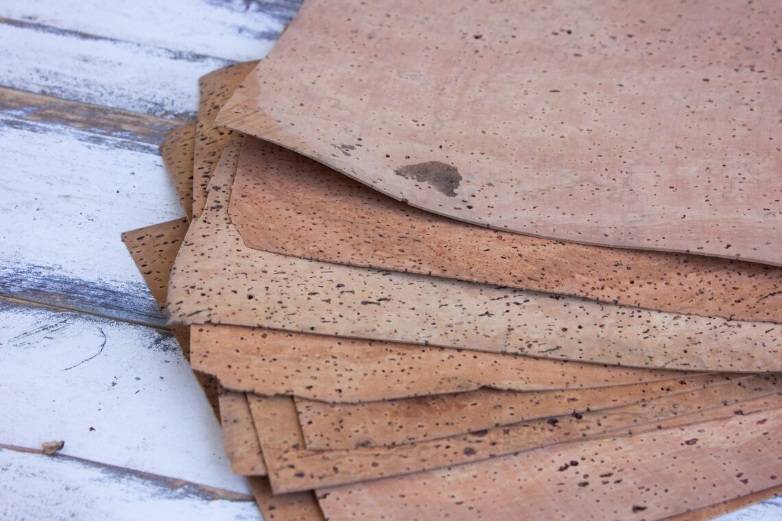 Natural cork bark sheets pack w/ exclusive unique texture. Etsy