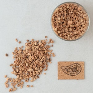 Cork granules, natural light eco bean bag filling, organic dolls stuffing, pet bedding, scenic material, sensory material, FREE SHIPPING