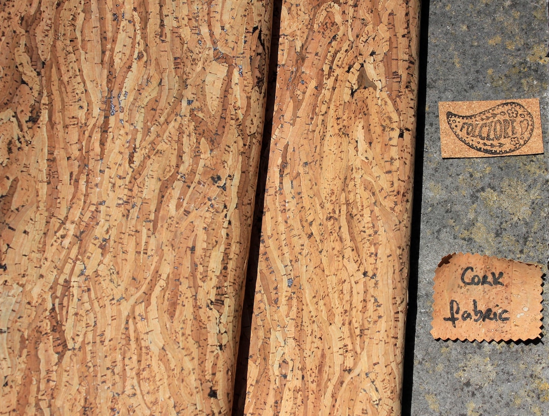 Portuguese Cork Fabric by the Yard / Meter for DIY Projects With Cork