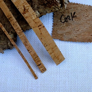 Natural Cork Strap 1cm Wide (3/8