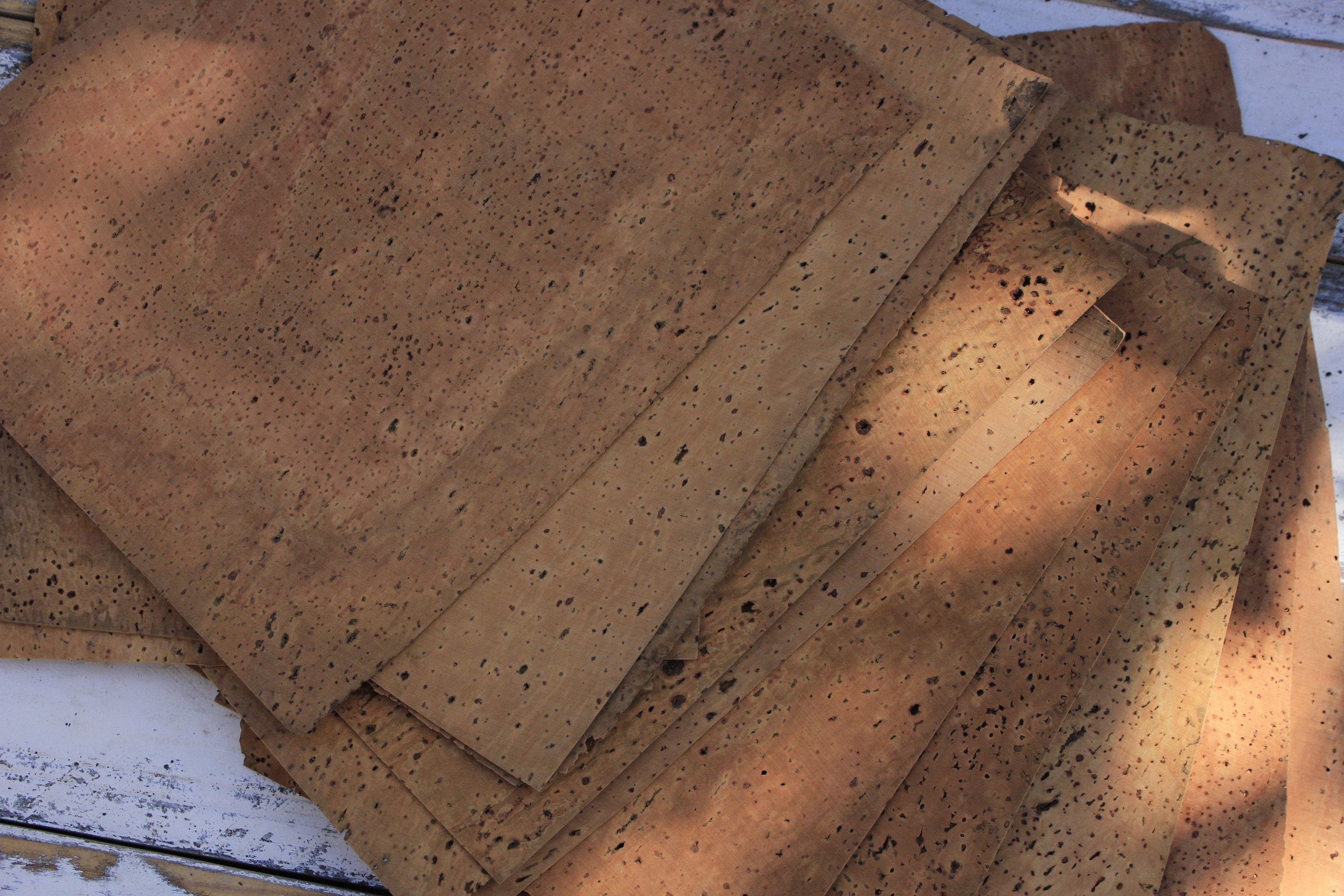 Natural cork bark sheets pack w/ exclusive unique texture. Etsy