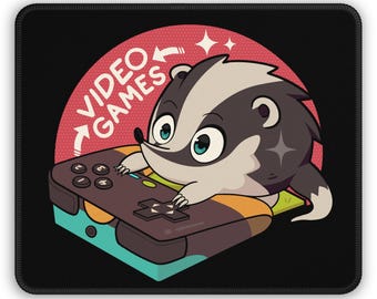 Coping Critters™, gaming, muismat, gamercadeau, bureaudecor, liefhebber van videogames, unieke gaminguitrusting, leuke kantooraccessoires,