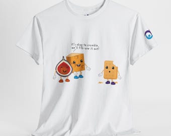 Cute Unisex Tee with Whimsical Characters - Perfect for Cozy Days, Gift for Friends, Funny Shirt, Casual Wear, Everyday Style, Fun Design