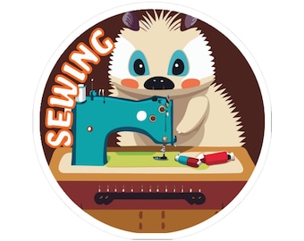 Coping Critters™, Sewing  Kiss-Cut Stickers