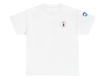 Hallo, ik ben je niet-gecertificeerde therapeut - Zwaar katoenen T-shirt - Ondersteuning barmannen en geestelijke gezondheid, T-shirt inzamelingsactie