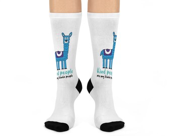 Gewatteerde crew sokken grappig lamathema, cadeau voor dierenliefhebbers, gezellige sokken voor vrienden, leuke sokken voor verjaardagen, ideaal voor dagelijks gebruik