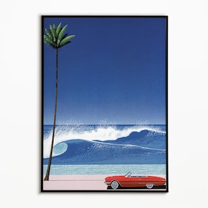 Hiroshi Nagai Kunstdruck, Japanische Kunst Poster, Vintage Urban Art, Hiroshi Nagai, Wohnkultur, Japanische Stadt Pop, moderner Kunstdruck, Tokyo Print