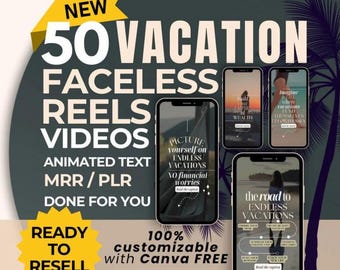 Vidéo d'archives de 50 bobines sans visage pour les vacances