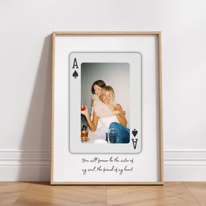 Benutzerdefinierte Spielkarte Print Trendy Wandkunst