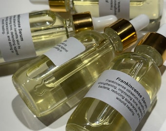 natural homemade frankincense facial serum