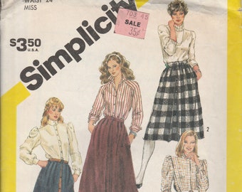 Simplicity 6081 Misses' Skirt