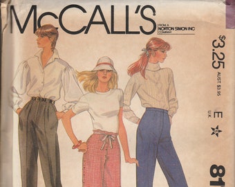 McCall's 8173 Misses' Pants