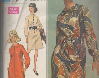 Simplicity 7803 1960's Dress