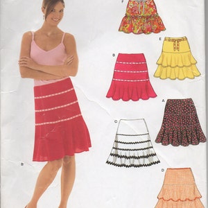 New Look 6460 Skirt with 5 Variations