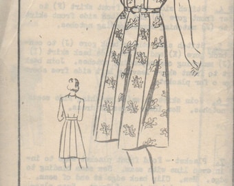 Mail Order Alden House Dress Pattern