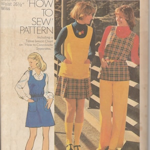Simplicity 5864 Misses&#39; Short Jumper or Tunic, Short Skirt and Pants
