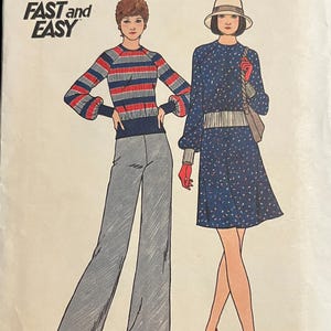 Butterick 3369 Misses Top, Rock & Hose