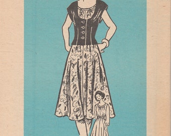 Mail Order Pattern 4853 Shift Dress with Jacket